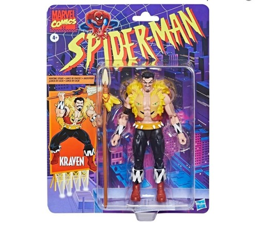 Spiderman figures kraven retro - spiderman,