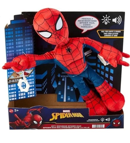 Marvel spiderman plush soft - marvel,
